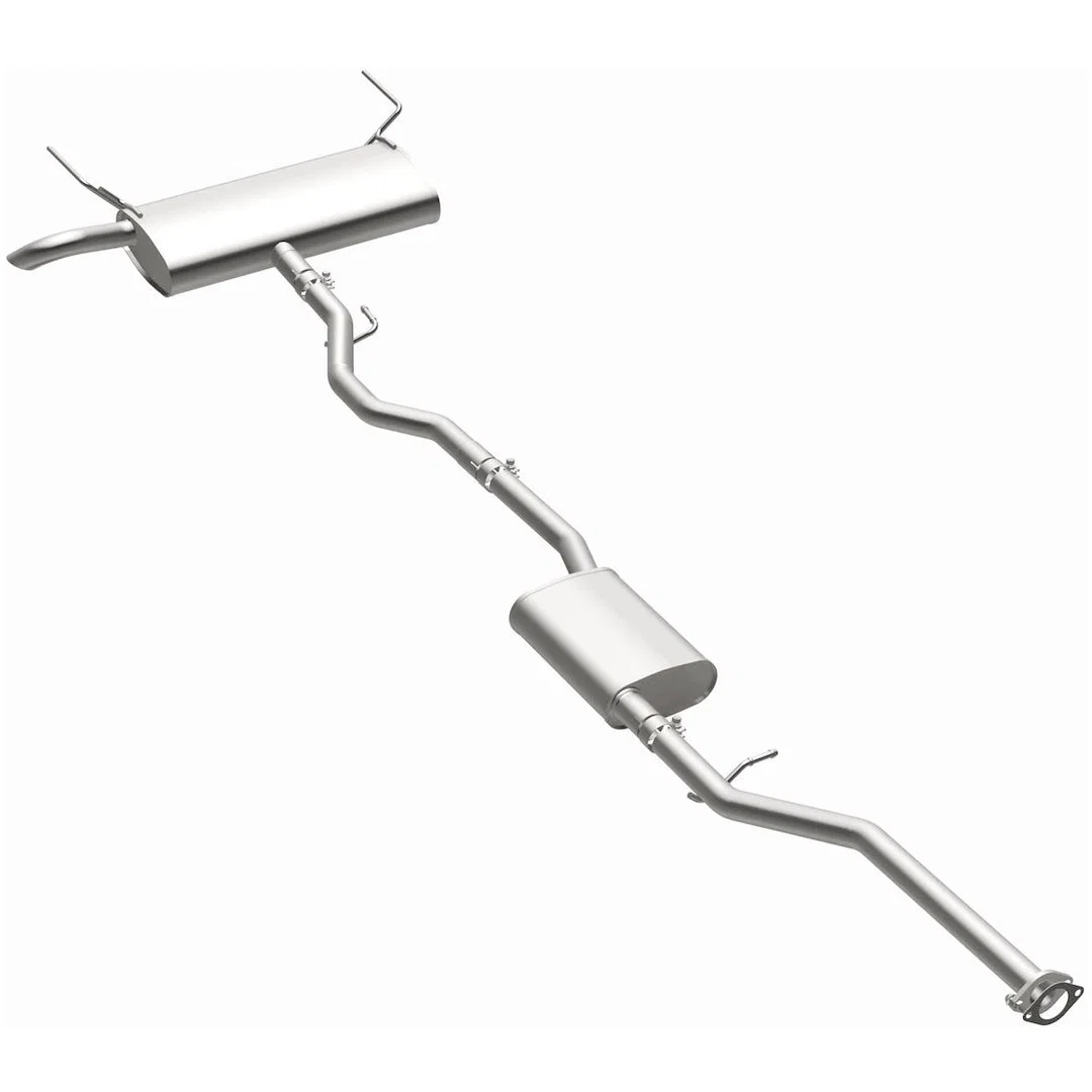106-1012 – BRE EXHAUST Exhaust System Kit, Aluminized Steel With Mufflers 2-1/4 Inch Pipe Diameter Single Exhaust Wit...